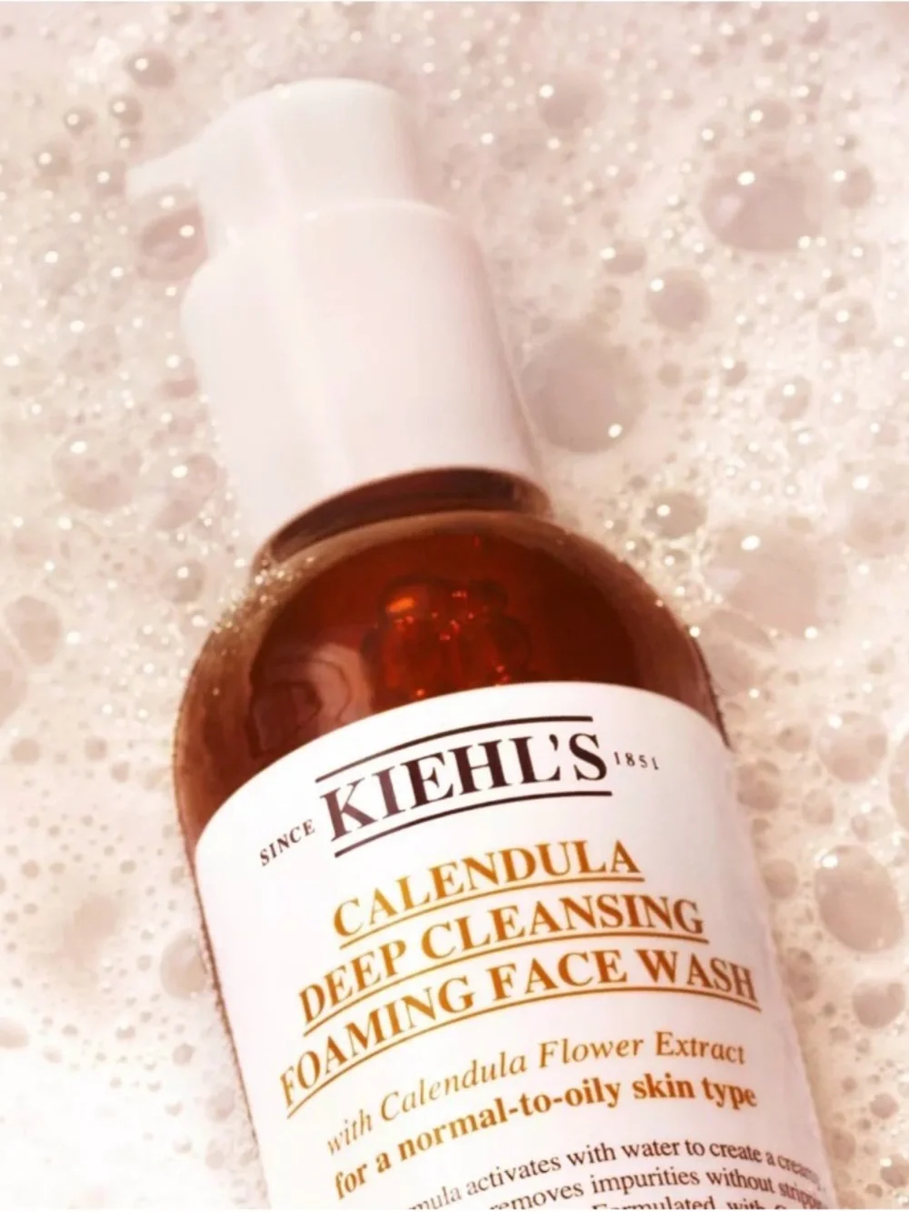 Kiehl’s Calendula Deep Cleansing Foaming Face Wash 7.8oz